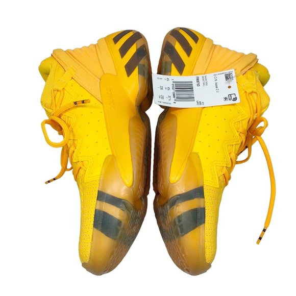 Adidas Special Edition D.O.N. Yellow Crayola Issue 2 SZ5 - Picture 8 of 14